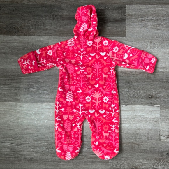 NWT Infant girls Columbia Snowtop Zip-up Bunting - Picture 2 of 6